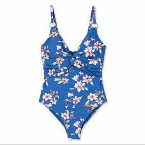 George Cornflower Blue One Peice Swimsuit